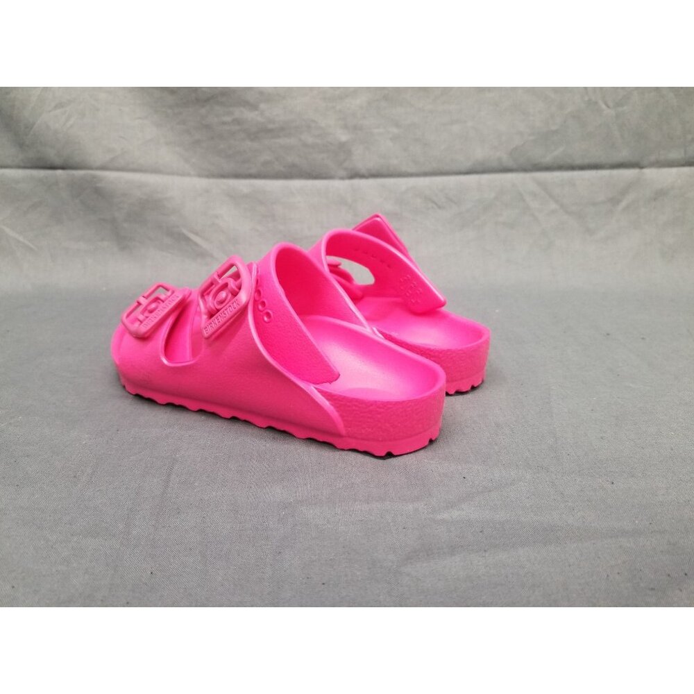 Birkenstock Girls Arizona EVA Sandals Buckle Beetroot Size 11K NARROW NEW NO BOX - Picture 6 of 9